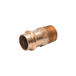 Mueller PF01187 2" Copper Small Male Adapter (P X MPT)