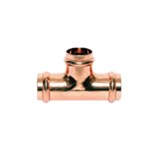 Mueller PF04006 1/2" Copper Small Tee (P X P X P)