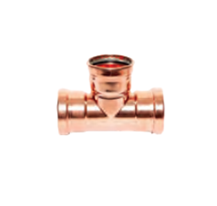 Mueller PF40123 2 1/2" Copper Large Tee (P X P X P)