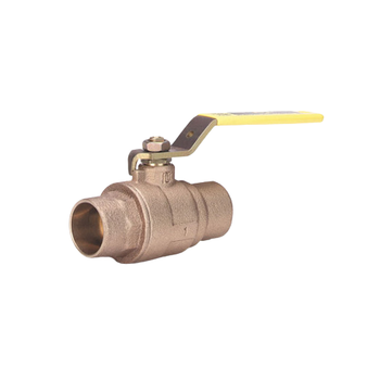 Milwaukee Valve BA-150-25 2 1/2" C X C Bronze Domestic Ball Valve (Leaded)