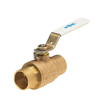 Milwaukee Valve UPBA150-10 1" Sweat C X C Bronze Domestic Ball Valve (Lead Free)