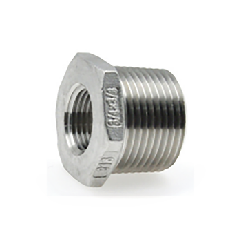 Everflow SS4BU2125 2 1/2" X 2" Stainless Steel T304 Threaded Hex Head Bushing (150 PSI)