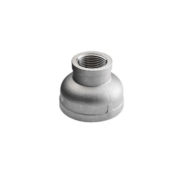 Merit Brass K412-1202 3/4" X 1/8" Stainless Steel T304 Threaded Reducing Coupling (150 PSI)