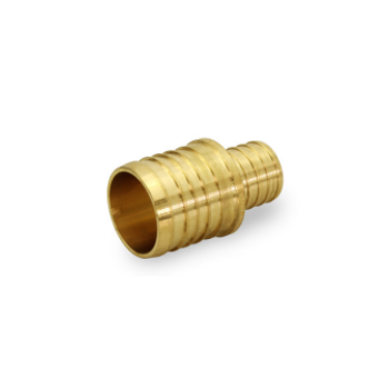 Everflow EPRC1238-NL 1/2" X 3/8" PEX Brass Reducing Coupling (Lead Free)