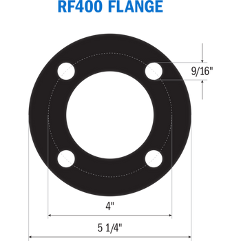 Webstone H-51407HV-RF400 2" Sweat Round Isolator With Detachable Rotating Flange