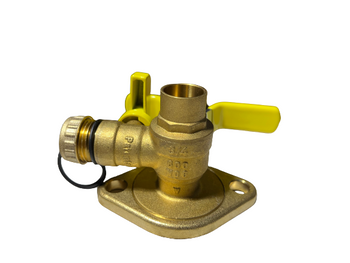 Webstone H-51414 1" Sweat Isolator With Rotating Flange & Multi-Function Drain
