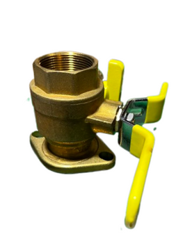 Webstone H-41413 1" Threaded Isolator With Rotating Flange & Multi-Function Drain