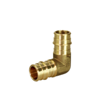 Everflow WPLN0058-NL 5/8" F1960 PEX Brass 90° Elbow (Lead Free)