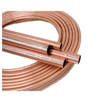 Mueller MH06010 3/4" X 10' Copper Type M Hard Plumbing Water Tube