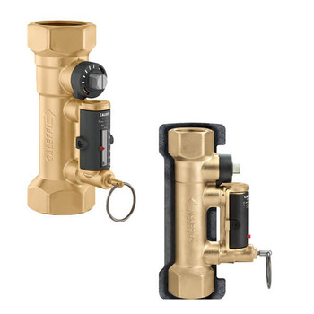 Caleffi 1-1/4" NPT QuickSetter Balancing Valve with Flow Meter (5 - 19 Flow Scale GPM)