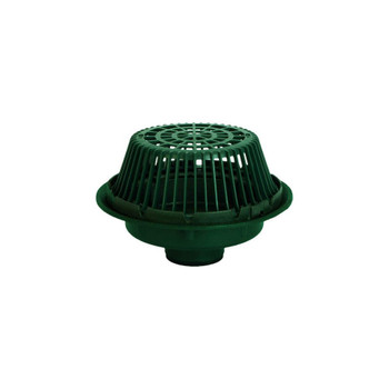 Josam 21505-Z-22 5" No Hub Roof Drain With Cast Iron Dome