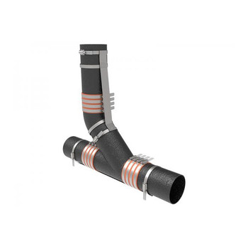 Holdrite 117-8X4CM 8" X 4" No Hub CM Series Combo Mid-stream Position Restraint