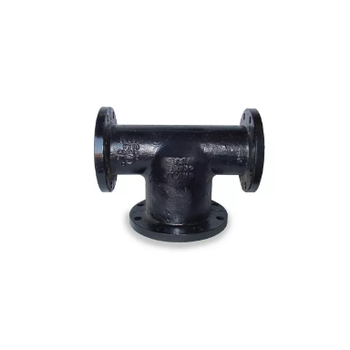 SCI 4319000050 4" X 6" Ductile Iron Flanged Bull Head Tee Class 150