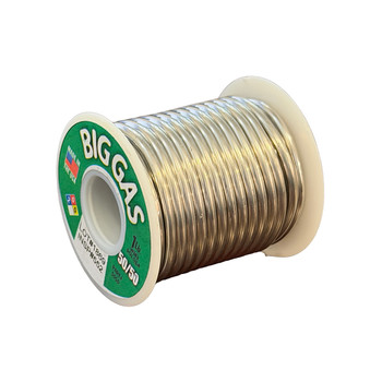 Big Gas 5050 1Lb 50/50 Leaded Solid Wire Solder - Made In The USA
