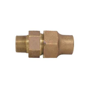 Legend Valve 313-007NL 1 1/2" Flare X MNPT Adapter (Lead Free)