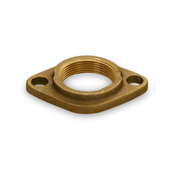 Raven CFIPS114-NL 1 1/4" IPS Bronze Circulator Flange Kit Lead Free (2 Flanges, 2 Gaskets & 4 Nuts & Bolts)