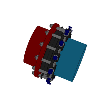 Sigma SFUP8 8" SIGMAFLANGE Universal Joint For Flanged Fittings, Flanged Pipes & Valves