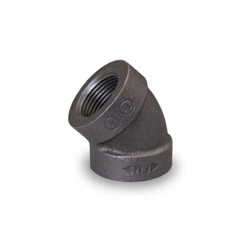 Everflow BE452G 2" Cast Iron Threaded 45° Elbow