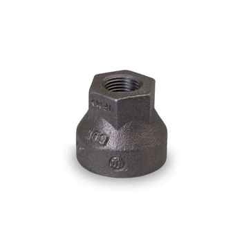 Everflow BSC141G 1 1/4" X 1" Cast Iron Hex Reducing Coupling