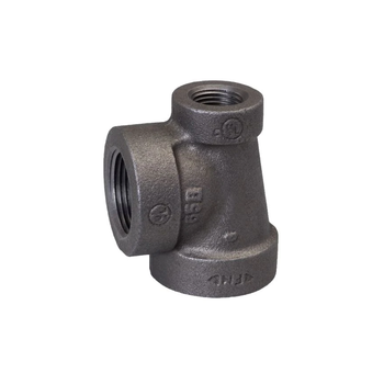 Everflow BT1142G 1 1/2" X 1 1/4" X 1/2" Cast Iron Reducing Tee