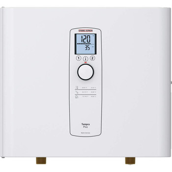 Stiebel Eltron Tempra Plus 36 kW, tankless electric water heater with Self-Modulating Power Technology & Advanced Flow Control
