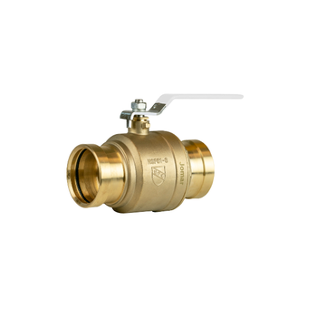 Jomar Valve 150-209XLCG 2 1/2" Press XLC Brass Ball Valve (Lead Free)