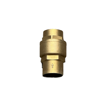 Kitz 826-112 1 1/2" Sweat Bronze Silent Spring Vertical Lift Check Valve (Lead Free)