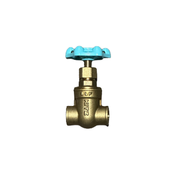 Kitz 808-012 1/2" Sweat Brass Screwed NRS Solid Disc Gate Valve (Lead Free)