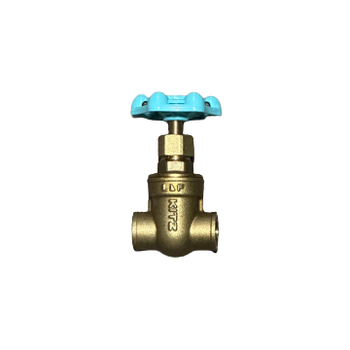 Kitz 808-100 1" Sweat Brass Screwed NRS Solid Disc Gate Valve (Lead Free)