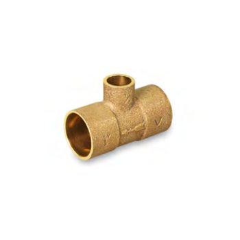 Everflow 11434 1 1/4" X 3/4" Brass Monoflow Tee