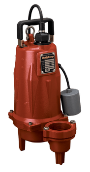 Liberty Pumps LEH153M3-2 (LEH150-Series) Manual Submersible Sewage Pump (1-1/2 HP, 208-230 Volts, 3 Phase, 25' Cord, 3" Discharge)