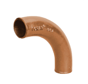 Charlotte Pipe 15433 Edge HP Iron 2" No Hub Long Sweep (HP NH 18)