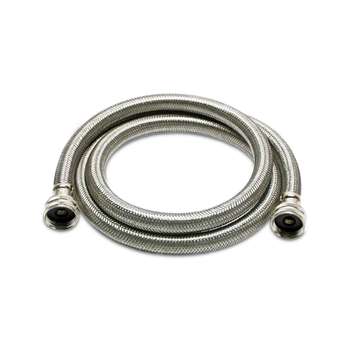 Everflow 2573PR 3' Stainless Steel Female X Female Braided Washing Machine Hose (Lead Free)