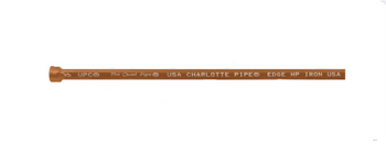 Charlotte Pipe 16084 Service Weight Edge HP Iron 4" X 10' Single Hub Pipe (HP SV 3)