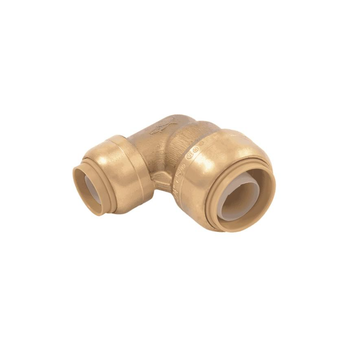 Sharkbite U274LF 3/4" X 1/2" Sharkbite Brass Push Reducing Elbow (Lead Free)