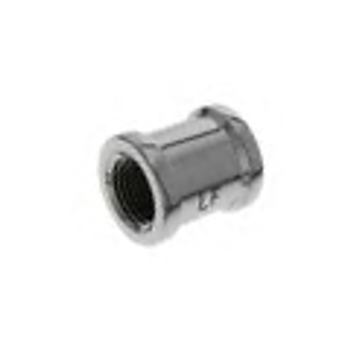 Everflow CHCP1200 1/2" Chrome Plated Brass Coupling