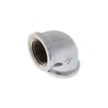 Everflow 1/2" Chrome Plated Brass 90° Elbow