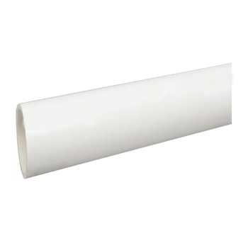 Charlotte Pipe 06661 PVC 4007 3/4" X 10' PVC Schedule 40 DWV Pipe  - Plain End