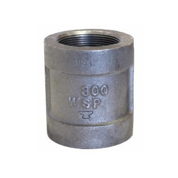 Anvil 0310539200 1 1/2" Black Malleable Iron Coupling (Class 300 XH)