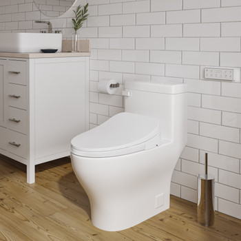Icera S-12.01  iWash S-12 Electronic Bidet Toilet Seat in White