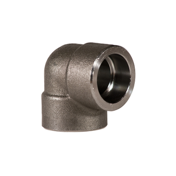 Merit Brass CSW3501-02 1/8" Forged Carbon Steel A105N Socket Weld 90° Elbow Class 3000