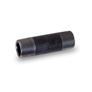 Everflow NPXB1250 1/2" X 5" Schedule 80 Welded XH Black Nipple