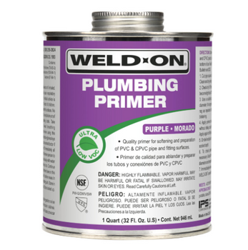 Weld-On 14026 Plumbing Purple Primer PT