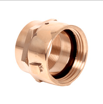 Wilson & Cousins HF58-3 BR NYCOR – 2 1/2″ BCT/NYCOR Female × 3″ FNPT Brass Snoot & Swivel Adapter
