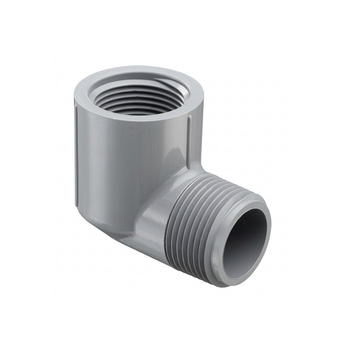 Spears 3/4" 812-007C CPVC Sch 80 90° Elbow MPT x FPT Gray