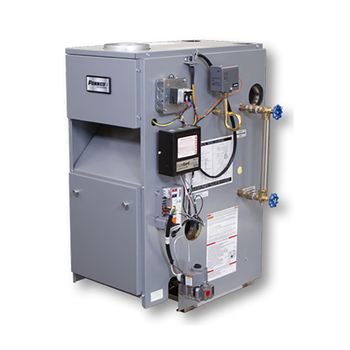 Pennco 112,000 BTU Residential Cast Iron Gas Fired Steam Boiler 82% AFUE 283 Sq. Ft. Low Water Cut-Off