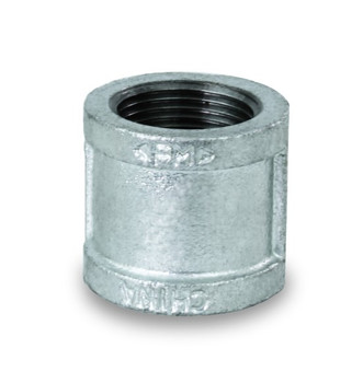 Everflow GMCPL014 1/4" Galvanized Malleable Banded Coupling