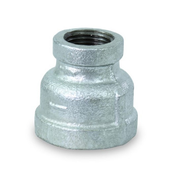 Everflow GMRC1140 1 1/4" X 3/8" Galvanized Malleable Reducing Coupling