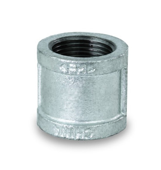 Everflow GMLR0100 1" Galvanized Malleable Right & Left Coupling