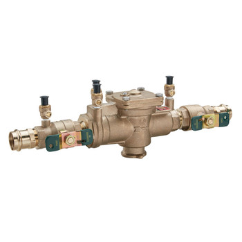 Watts 3/4" Lead Free, Reduced Pressure Valve Assembly Backflow Preventer - LF009M2-QT